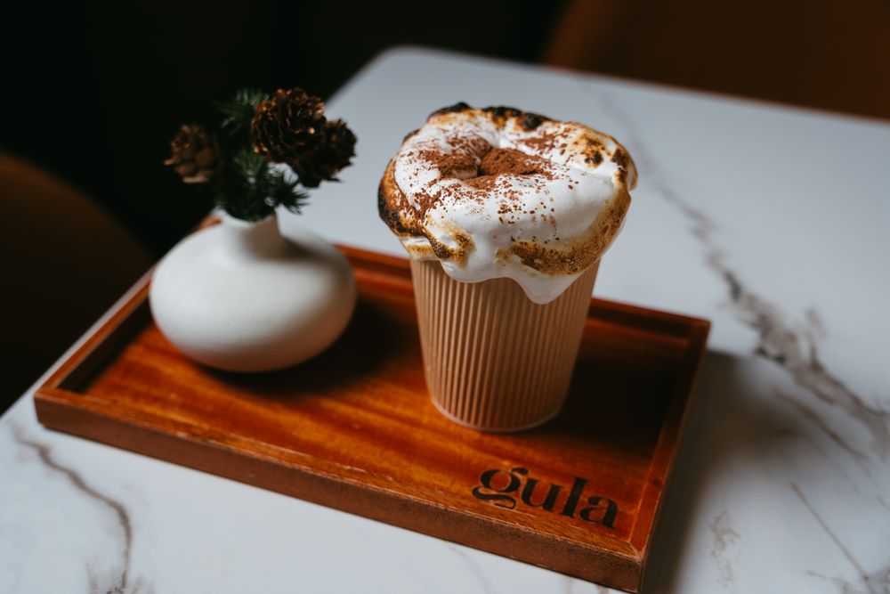 Gula Aren Latte — iced palm-sugar latte